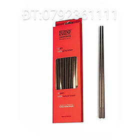 Mua BỘ 10 ĐÔI ĐŨA ĂN ĐŨA ĐẸP ĐŨA SẠCH GỖ TRẮC