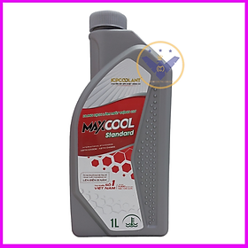 Nước làm mát động cơ xe ô tô, xe máy, tàu thuyền (màu đỏ) Maxcool Stndard can 4L