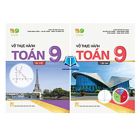 Combo Vở thực hành Toán 9 - tập 1 + 2 (Kết nối tri thức với cuộc sống) - Hồng Hà