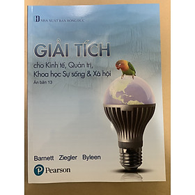 Giải Tích Cho Kinh Tế, Quản Trị, Khoa Học Sự Sống Và Xã Hội