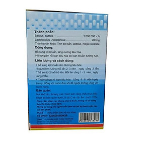 Men tiêu hóa BIODILIS Hộp 100 viên - Tăng cường lợi khuẩn cho đường ruột