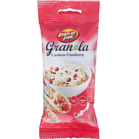 Hạt ngũ cốc Granola điều và nam việt quất dinh dưỡng buổi sáng, cung cấp năng lượng 40g, 350g và 600g Dan D Pak