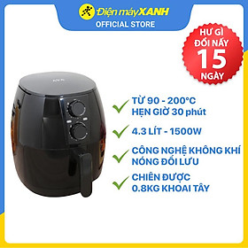 Mua Nồi chiên không dầu AVA HB-8027 4 lít - Hàng chính hãng