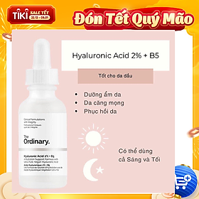 Tinh Chất Cấp Nước, Phục Hồi Da The Ordinary Hyaluronic Acid 2% + B5 30ml