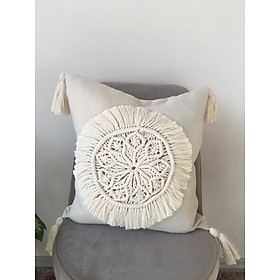 Mua vỏ gối macrame vỏ gối tết dây handmade độc đáo