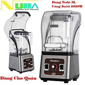 Mua Máy xay sinh tố công nghiệp chống ồn 3L Raiden RD-630  công suất 2680W xay đá  gia vị  rau má  nước sốt  hạt khô-Hàng chính hãng