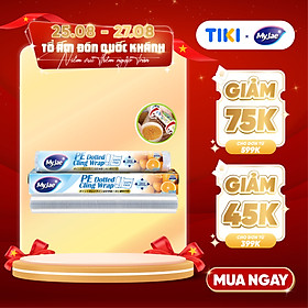 Màng bọc PE chấm đứt 60m (M) (Tặng thêm màng bọc 30m) MyJae
