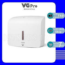 Hộp Đựng Giấy Lau Tay V60 Treo Tường Bằng Nhựa Kiểu Dáng Đẹp Lắp Treo Tường Trong Nhà Vệ Sinh Cung Cấp Bởi VGpro