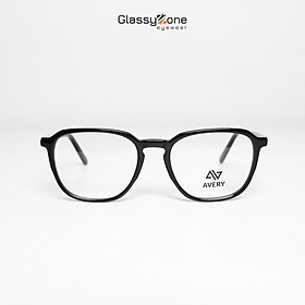 Gọng kính cận, Mắt kính giả cận Acetate Form vuông Nam Nữ Avery 28027 - GlassyZone