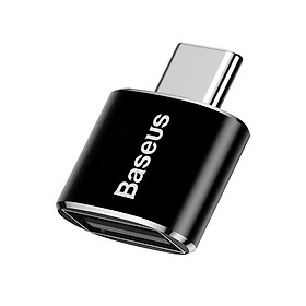 Baseus USB 3.1 OTG Bộ chuyển đổi USB C Male sang USB A Female Bộ chuyển đổi 10Gbps Đồng bộ hóa dữ liệu cho Macbook Samsung Xiaomi Oppo, v.v. - Hàng chính Hãng