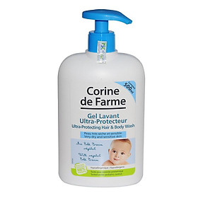 Gel làm sạch nhẹ nhàng vùng kín Corine de Farme Mild Protecting Gel 200ml