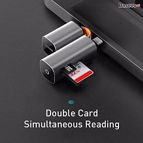 Mua Đầu đọc thẻ nhớ đa năng cổng giao tiếp USB/ Type C Baseus - Hàng Chính hãng