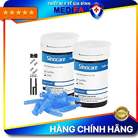 Combo 50 Que Thử Đường Huyết Safe