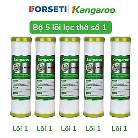 5 lõi lọc số 1 Kangaroo dùng cho các máy lọc nước - hàng chính hãng 100%