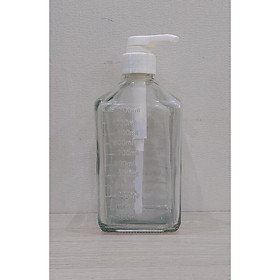 Mua Bình bơm thủy tinh có vòi định lượng 100ml  80ml đựng dung dịch lỏng  siro  đường  sữa tắm - 100ml
