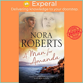 Sách - A Man for Amanda by Nora Roberts (UK edition, hardcover)