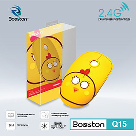 Chuột không dây bosston q15-jl - hàng nhập khẩu