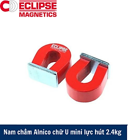 Nam châm Alnico chữ U mini lực hút 2.4kg Eclipse E802