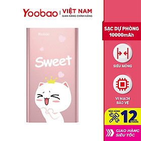 Mua Pin sạc dự phòng 10000mAh Yoobao A1 siêu mỏng - Hàng chính hãng