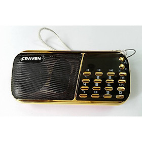 Loa Nghe Nhạc Craven Chính Hãng CR853- Loa Nghe Cho Bé + Thẻ 8G + Đầu Đọc + 1000 bài nhạc, truyện cho bé