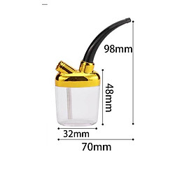 Tẩu thuốc nhựa, lọc thuốc bằng nước giá rẻ mà đẹp
