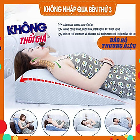 Mua GỐI TRÀO NGƯỢC DẠ DÀY NGƯỜI LỚN YOROKOBI  KÍCH THƯỚC 70*60*18CM (Bo tròn chống trượt)  HỖ TRỢ TRÀO NGƯỢC ACID  Ợ CHUA  THOÁI HÓA CỘT SỐNG CỔ  HÀNG THƯƠNG HIỆU- GHI NHẬT