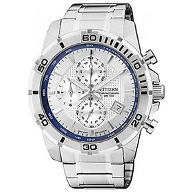Đồng Hồ Nam Citizen Dây Thép Không Gỉ AN3490-55A - Mặt Trắng