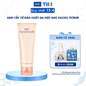 Kem Tẩy Tế Bào Chết Da Mặt DHC Facial Scrub (100g)