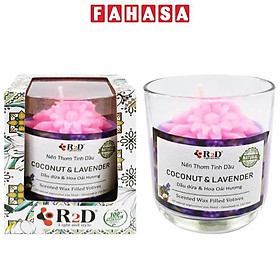Ly Nến Thơm Tinh Dầu Dừa & Hoa Oải Hương