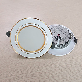 Mua Đèn âm trần 7W 3 chế độ sáng kèm tăng phô