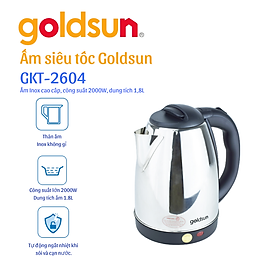 Mua Ấm siêu tốc Goldsun GKT2604 - Hàng chính hãng
