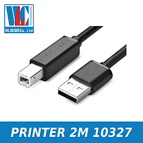 Cáp máy in USB 2m Ugreen 10327 - Hàng Chính Hãng