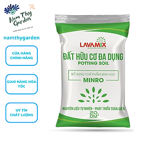 Hình ảnh Đất Hữu Cơ Đa Dụng Potting Soil Gói 20dm3, khoảng 9.5kg Chuyên Trồng Rau Sạch, Hoa, Cây Kiểng