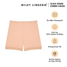 Quần Đùi Lót Nữ Mặc Trong Chân Váy Dài 25.5cm Miley Lingerie - Màu Beige FDS0906