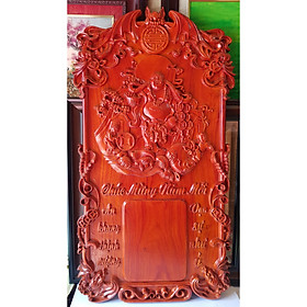 Mua ĐỐC LỊCH GỖ HƯƠNG LIỀN KHỐI ĐỤC NỔI-ĐỨC DI LẶC GHÁNH KIM NGÂN-TG194