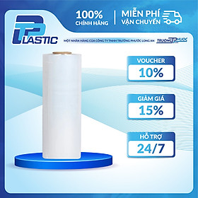 Mua Màng PE Quấn Hàng Pallet TPP  PE Stretch Film  Màng Nhựa Bọc Hàng  Màng Co  Màng Cuốn Hàng Màng Chít  3.96kg/cuộn  TRONG SUỐT