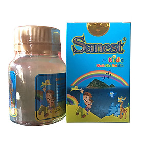 Hình ảnh 10 hũ Nước Yến Sào Sanest Kids (62ml)