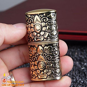 Mua Hộp Quẹt Bật Lửa Zorro Z531 Đồng Khắc Hoa Văn Sang Trọng