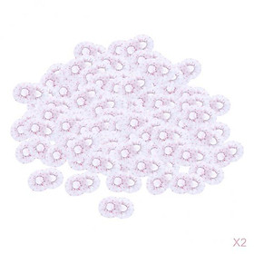 400 Pcs Disposable Sanitary Microphone Cover for Karaoke Stage Handheld Mic