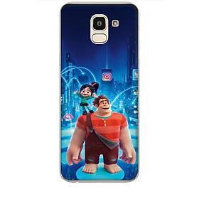 Ốp lưng dành cho điện thoại  SAMSUNG GALAXY J6 2018 hình Big Hero Mẫu 01