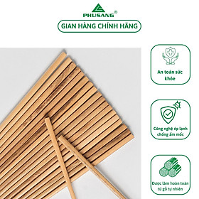 Đũa gỗ chò chỉ Thăng Long PHUSANG làm hoàn toàn từ gỗ tự nhiên dùng trong nhà hàng khách sạn và bàn ăn