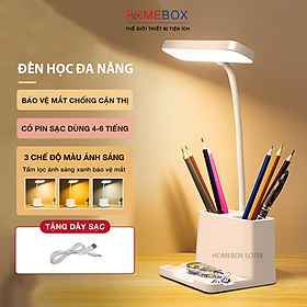 Mua Đèn Học  Đọc Sách  Làm Việc - 3 Chế Độ Sáng Bảo Vệ Mắt - Đèn Bàn Học Chống Cận Thị - Hàng Chính Hãng