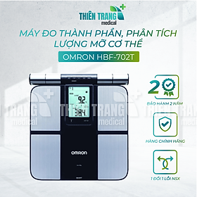 Hình ảnh Máy đo thành phần, phân tích lượng mỡ cơ thể OMRON HBF-702T Thiên Trang Medical