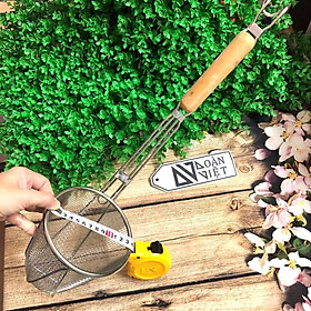 Mua Vợt Trụng Hủ Tiếu  Mì (Loại Chất lượng) 50cm - Sâu Lòng  Inox Chất lượng. Chuyên phục vụ Sp Gia dụng  Khuôn làm bánh  Dụ