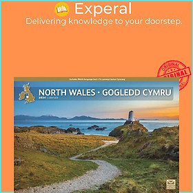Sách - North Wales A4  Calendar 2024 by  (UK edition, paperback)