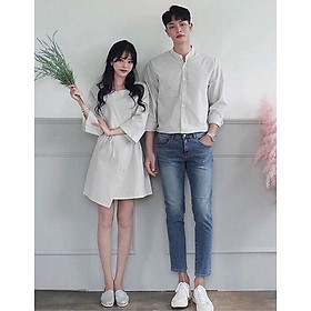Bộ áo váy sơ mi cao cấp chất đẹp HOT 2019 - AV174