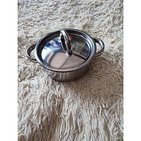 Xoong inox dày xịn cao cấp 16cm loại 1  CN 4/8