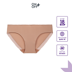 Quần lót nữ chất liệu microfiber phối ren dáng bikini gợi cảm ONOFF -16UJ22A006