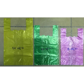 Mua Túi xốp/ bao xốp trắng hoặc màu zin mỏng đựng hộp cơm  trái cây( XỐP 20 24 26 30 40 50 60) - 1kg