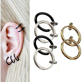 Bông tai kẹp vành mỏng Sơn Tùng Kpop không cần bấm lỗ xỏ lỗ (1 đôi)